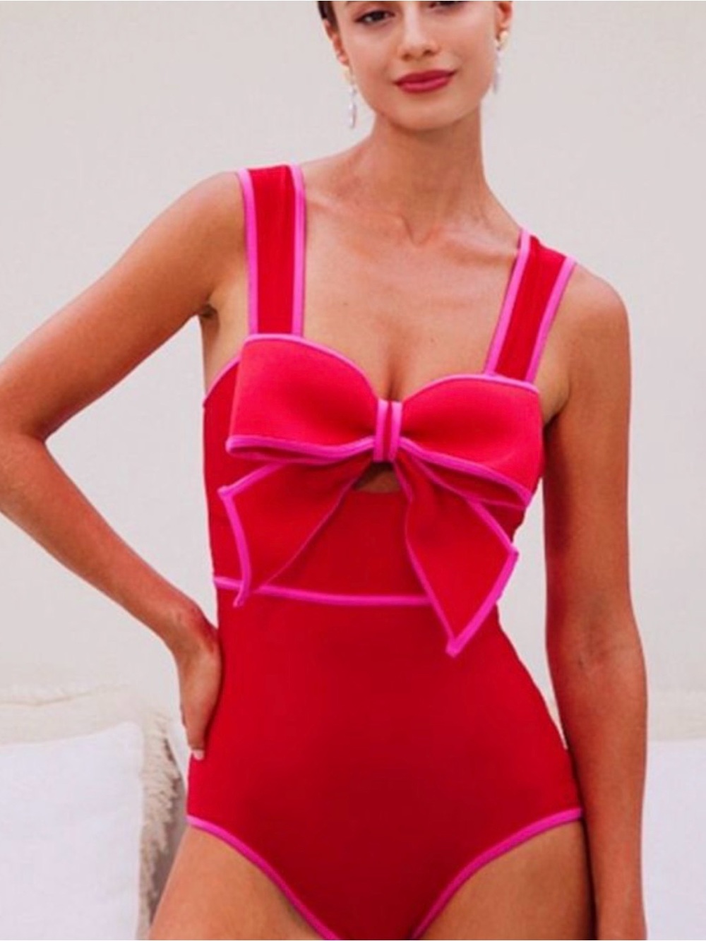 Amalfi Trending bow swimsuit bodysuit
